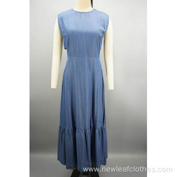 Ladies ruffle botttom Dress